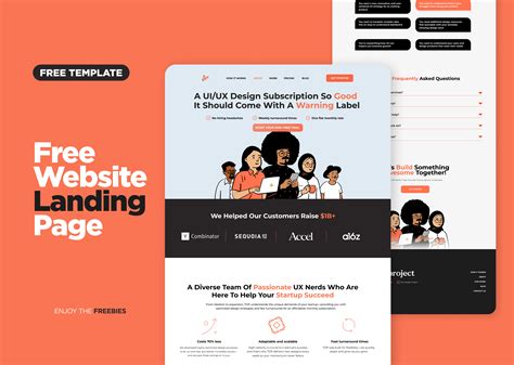 Landing page 